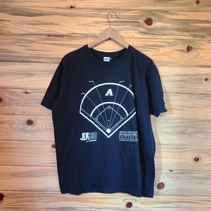 J.D. Martinez Black Four Homer Game T Shirt Men's Size XL